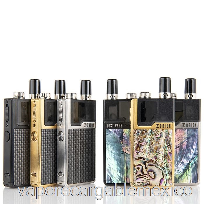 Vaporizador Recargable Perdido Vape Orion 40w Dna Go Pod Kit Completo Del Sistema - Marco De Acero Inoxidable - Vieira Del Océano